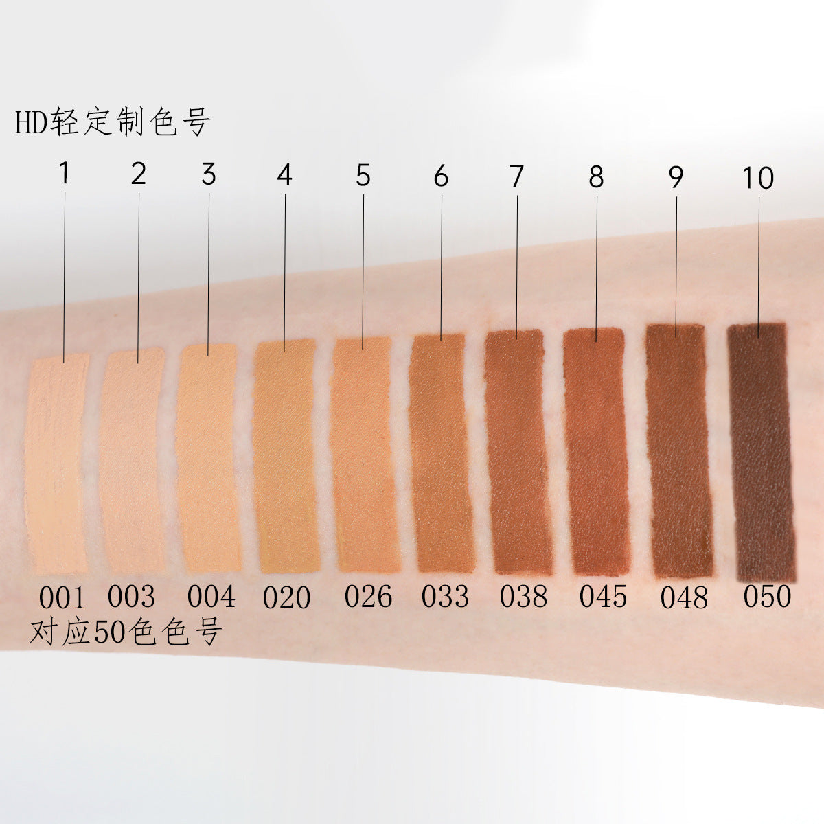 Fond de Teint Correcteur Longue Tenue – Couvrance Naturelle.