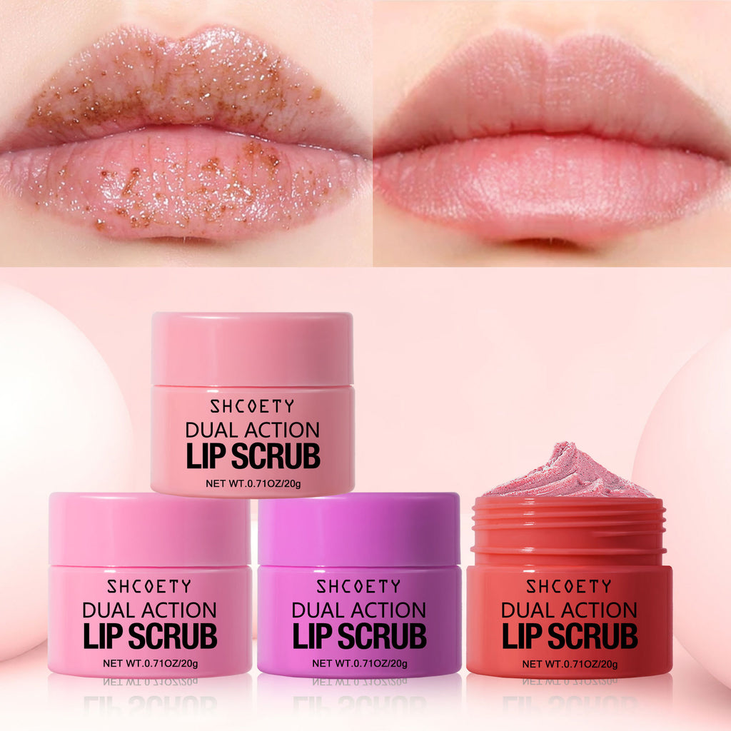 SHCOETY Cross Border Lip Scrub Set Exfoliating Dead Skin Moisturizing Moisturizing Care Lip Balm Foreign Trade