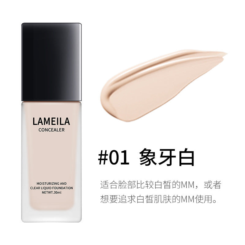 Fond de Teint Liquide Lamela – Anti-Transpiration, Contrôle Sébum & Longue Tenue