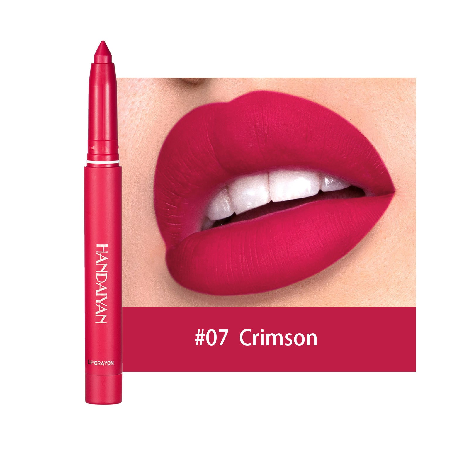 Han Daiyan – Crayon lèvres waterproof longue tenue, hydratant & non-décolorant
