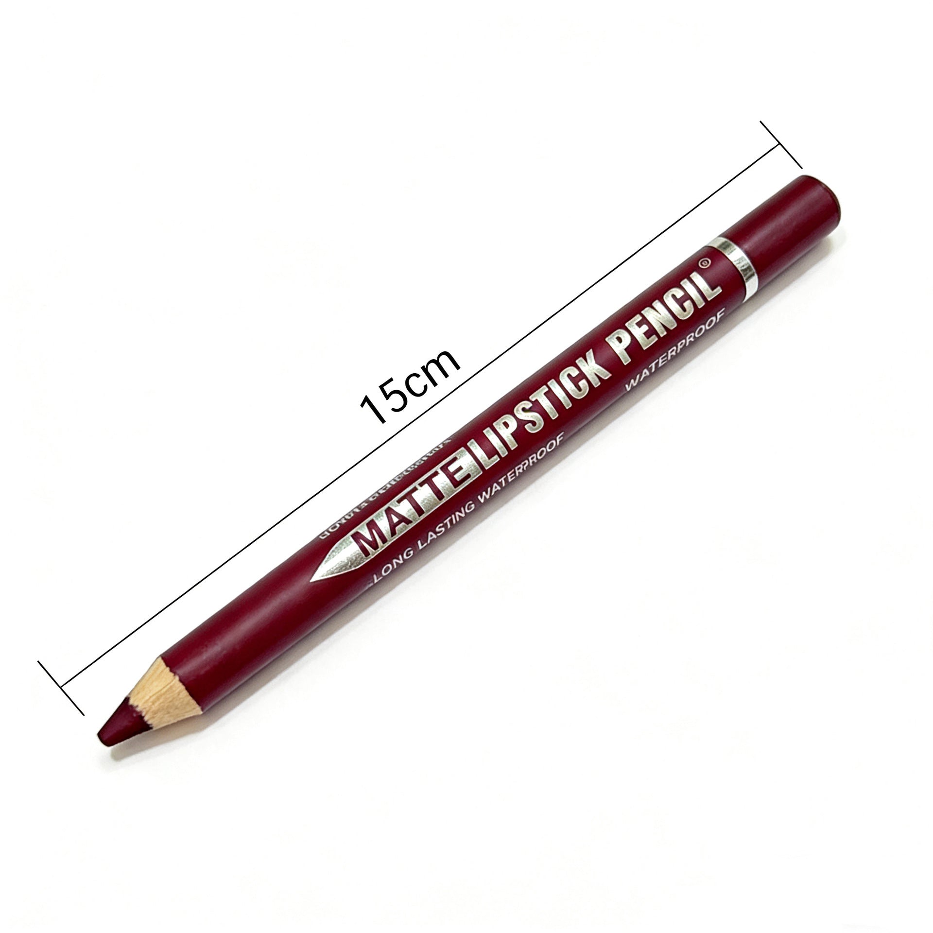 Cross-border DUOMI GIRL makeup waterproof sweatproof smooth lipstick pen lip liner outline lip shape with pen sharpener