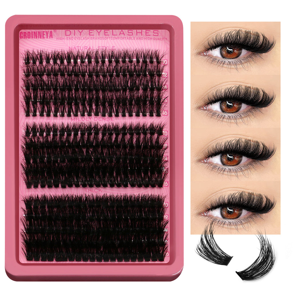Faux Cils DIY Cluster – Touffus, Courbés & Effet Volume Intense