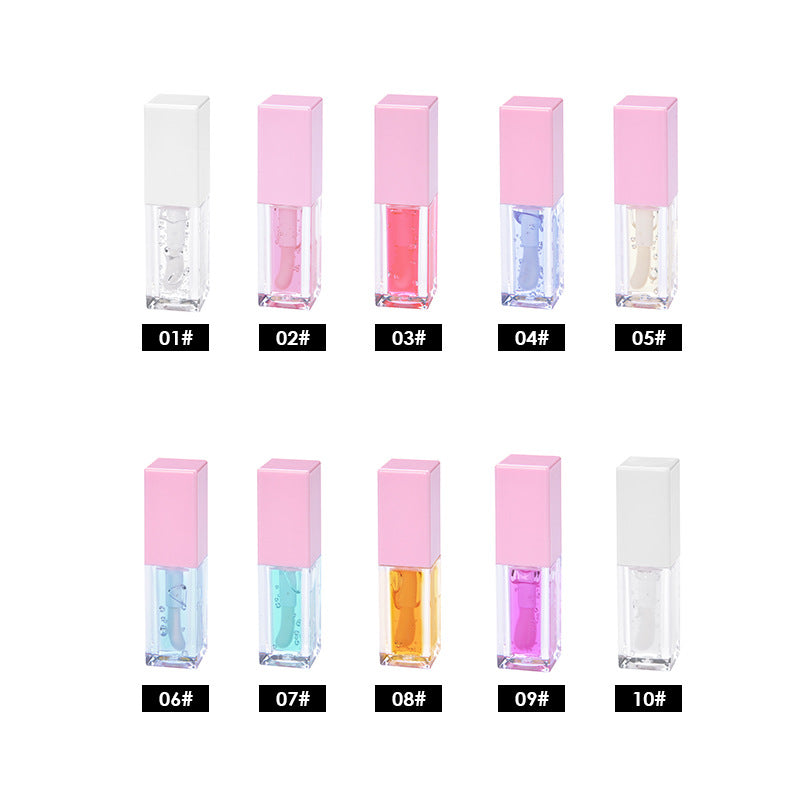 Gloss lèvres effet eau miroir – Brillance intense, hydratant & repulpant