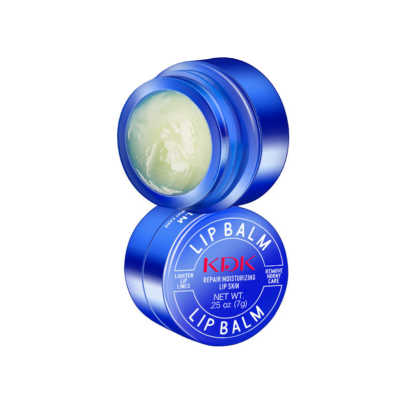KDK Little Blue Can Water Moisturizing Repair Lip Balm Professional Lip Care Deep Moisturizing Moisturizing Gentle Explosive Live Broadcast