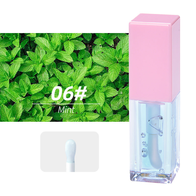 Gloss lèvres effet eau miroir – Brillance intense, hydratant & repulpant