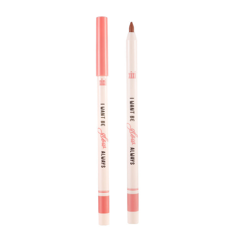 Crayon Lèvres Mat Waterproof – Contour & Couleur Longue Tenue