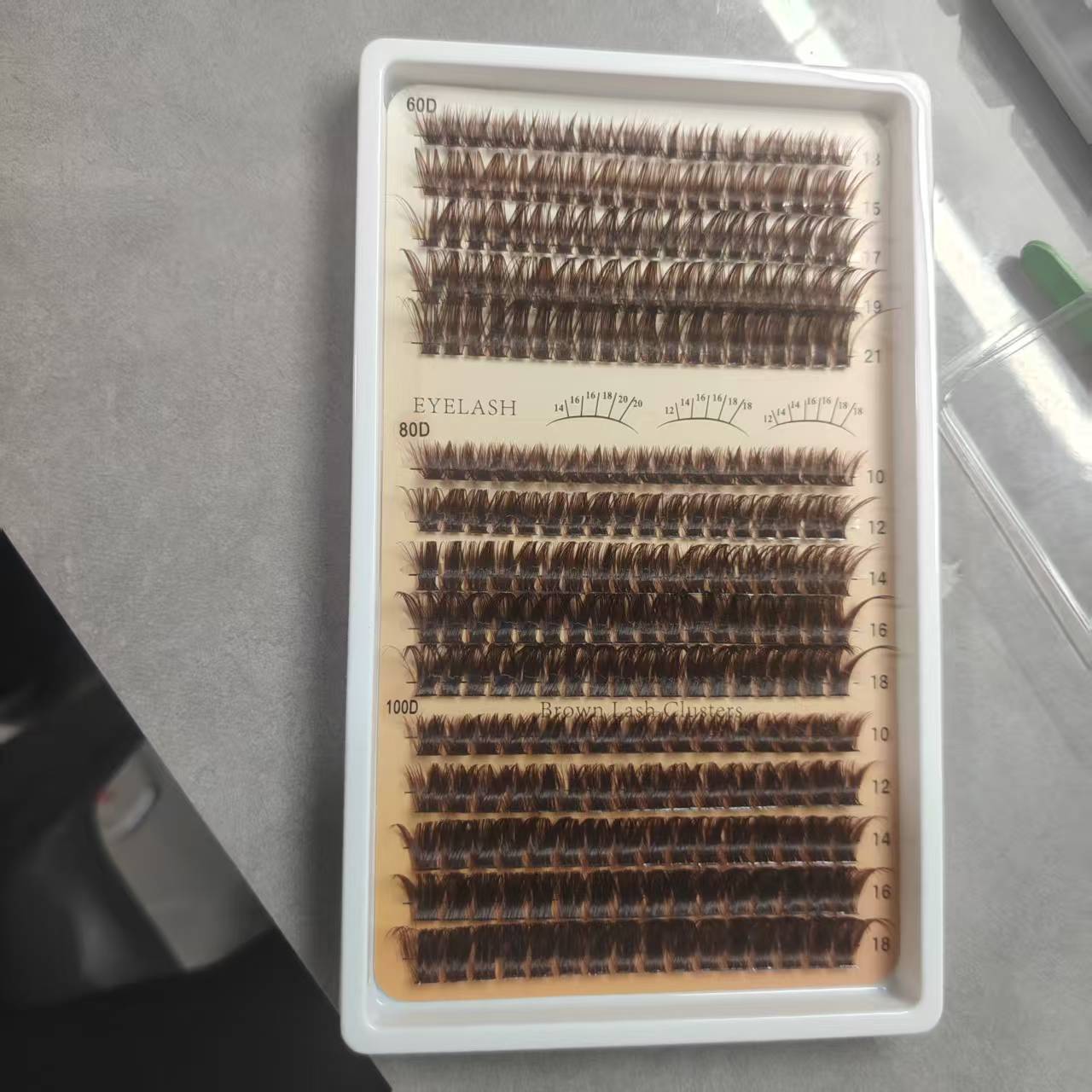 Faux Cils Marron Auto-Extension – Volume 60D, 80D & 100D | Regard Naturel & Glamour