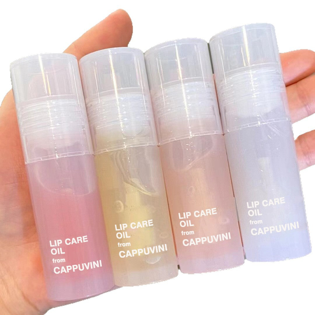 Cappuvini – Huile à lèvres Taro, soin repulpant & éclat