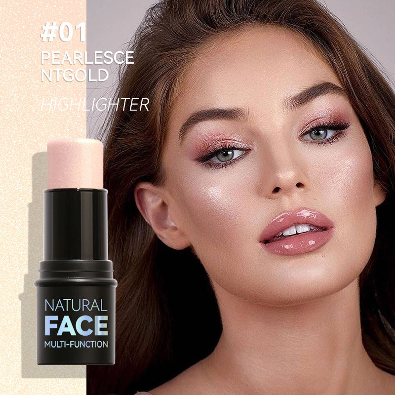 Stick Highlighter & Contour Multifonction – Blush, Bronzer & Illuminateur 3-en-1