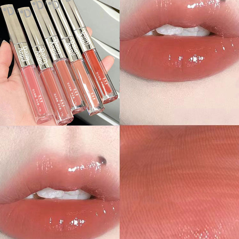 Gloss Lèvres Double Embout DAIMANPU – Effet Eau & Miroir