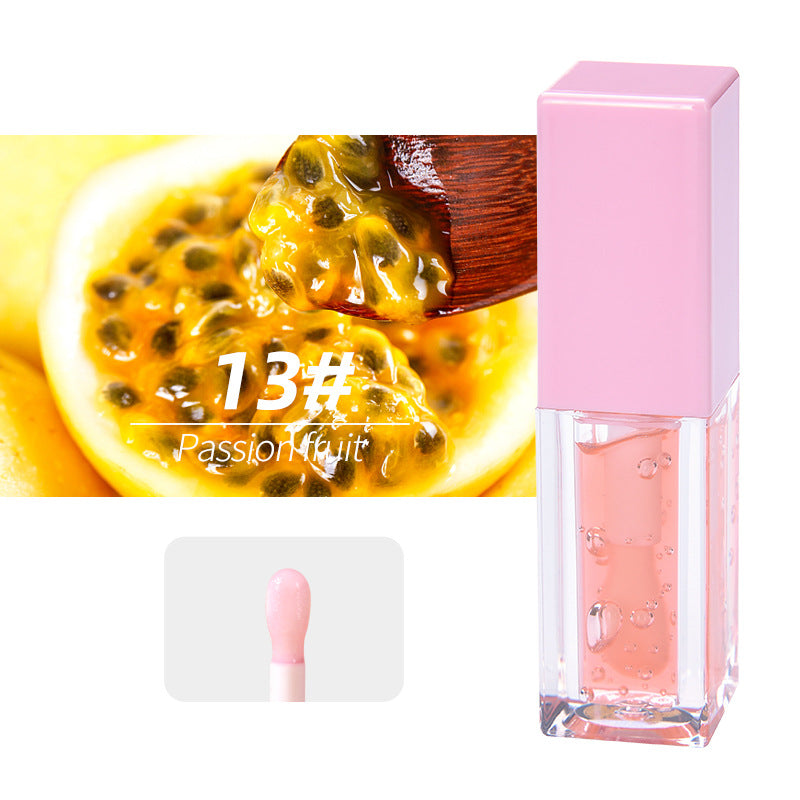 Gloss lèvres effet eau miroir – Brillance intense, hydratant & repulpant