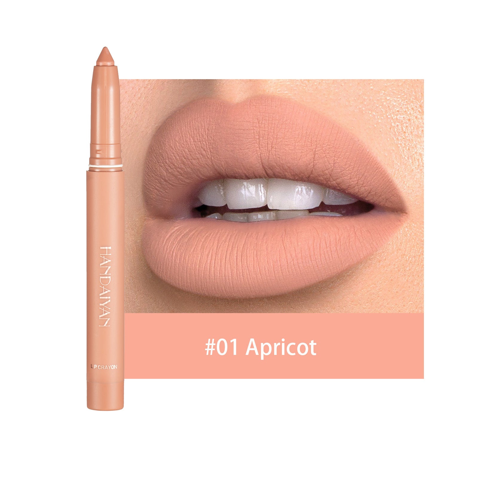 Han Daiyan – Crayon lèvres waterproof longue tenue, hydratant & non-décolorant