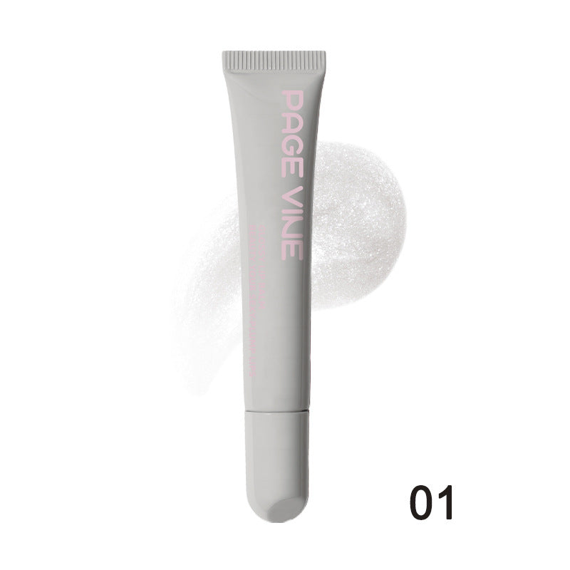 Gloss Repulpant aux Peptides PAGE VINE – Huile à Lèvres Hydratante & Brillante