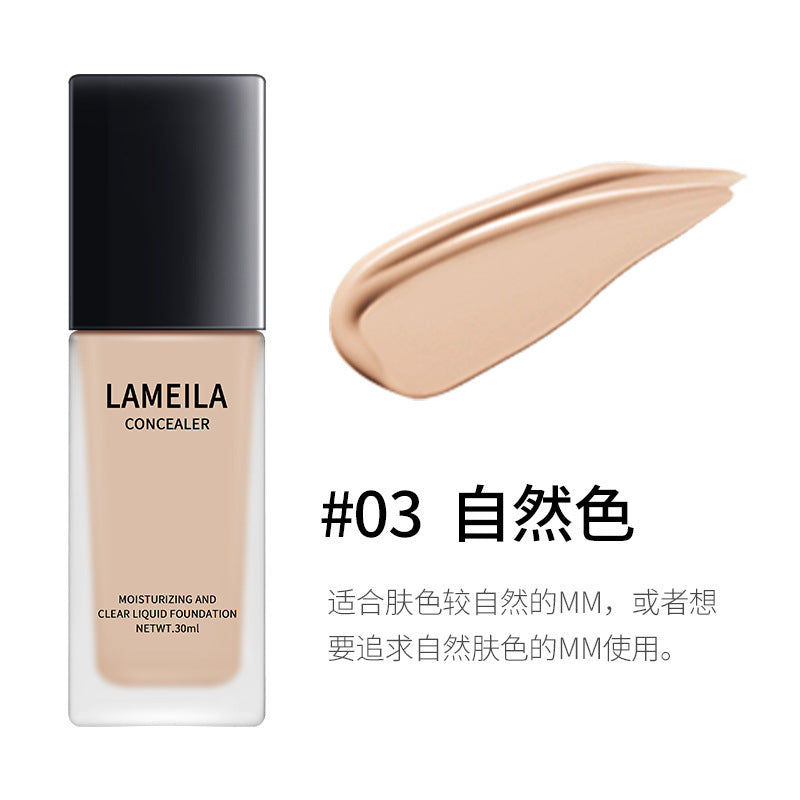 Fond de Teint Liquide Lamela – Anti-Transpiration, Contrôle Sébum & Longue Tenue