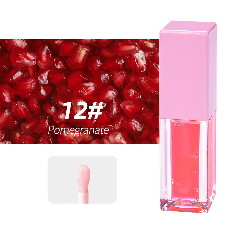 Gloss lèvres effet eau miroir – Brillance intense, hydratant & repulpant