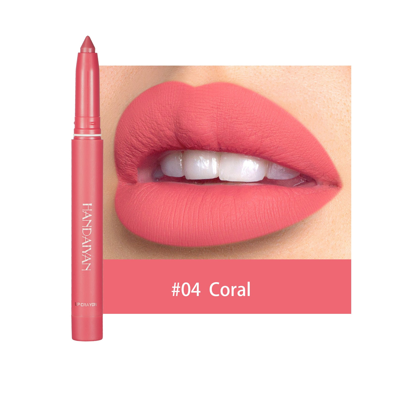Han Daiyan – Crayon lèvres waterproof longue tenue, hydratant & non-décolorant