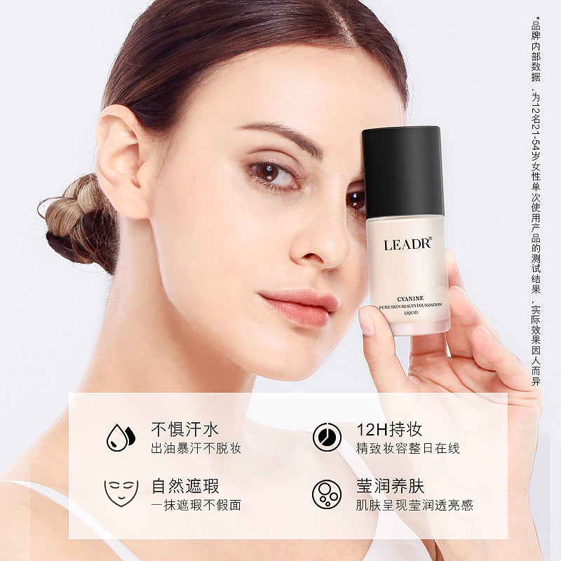 Fond de Teint Goddess Beauty – Correcteur Naturel, Extraits de Plantes & Fini Soyeux