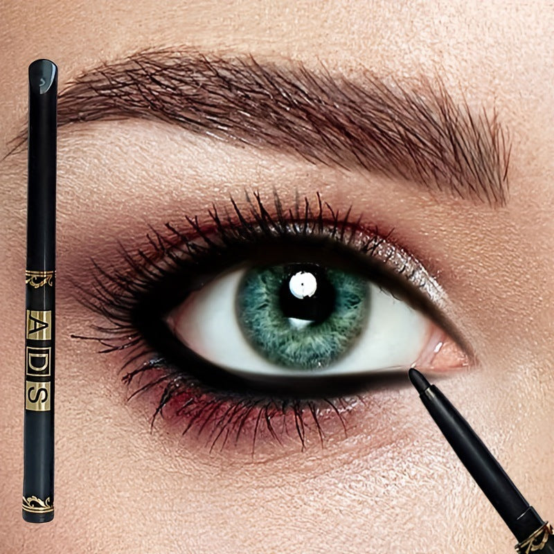 Cross-border hot-selling ADS gel eyeliner pencil black brown automatic pencil, eyebrow pencil, eyeliner pencil, cross-border makeup eyeliner, and cross-border makeup eyeliner