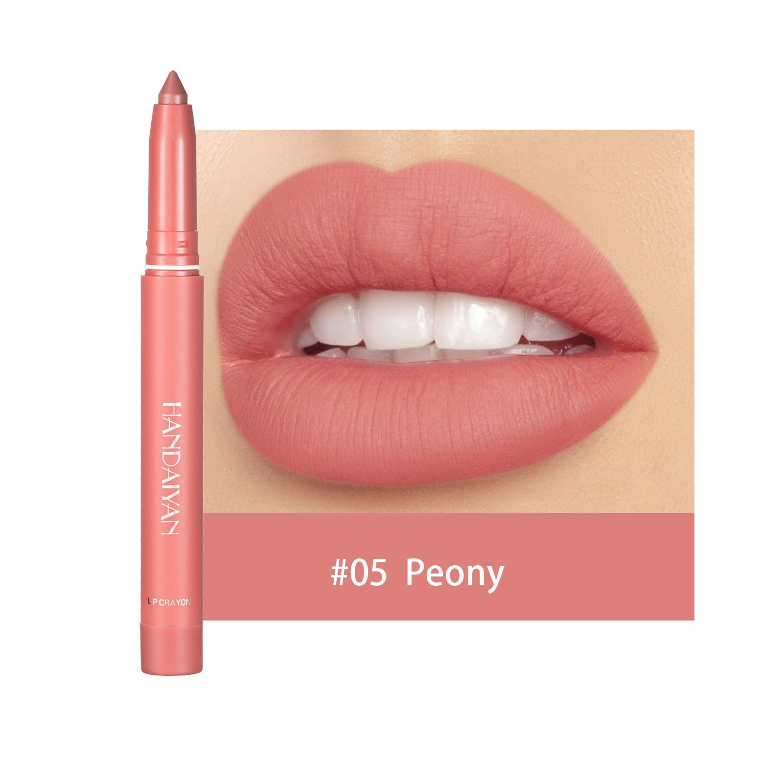 Han Daiyan – Crayon lèvres waterproof longue tenue, hydratant & non-décolorant