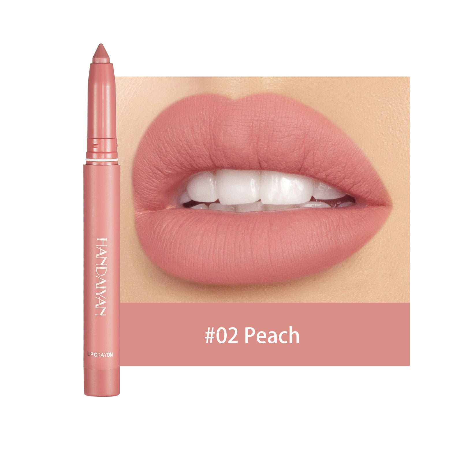 Han Daiyan – Crayon lèvres waterproof longue tenue, hydratant & non-décolorant