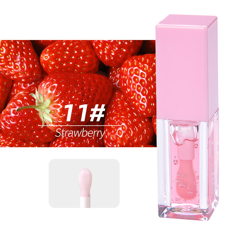 Gloss lèvres effet eau miroir – Brillance intense, hydratant & repulpant