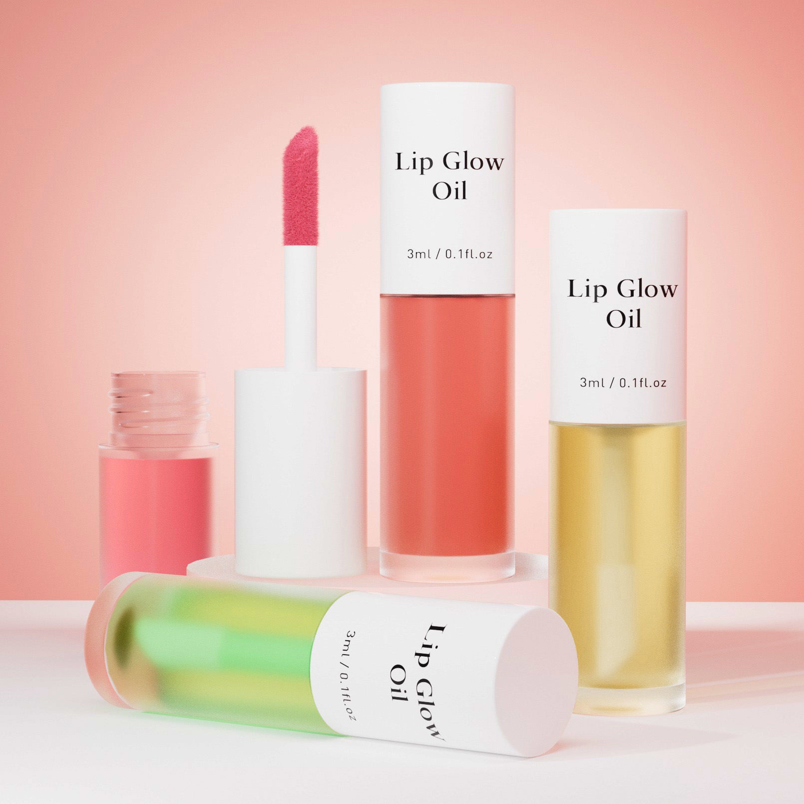 Hellokiss – Huile à lèvres transparente non-collante, éclat naturel