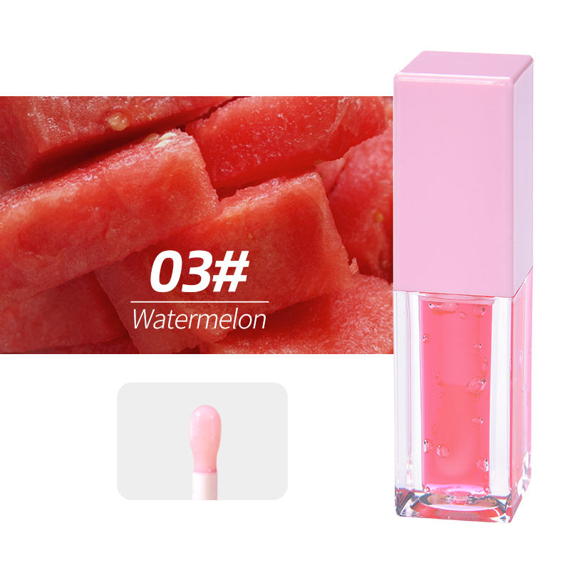 Gloss lèvres effet eau miroir – Brillance intense, hydratant & repulpant