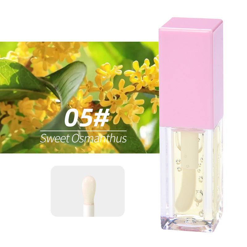 Gloss lèvres effet eau miroir – Brillance intense, hydratant & repulpant