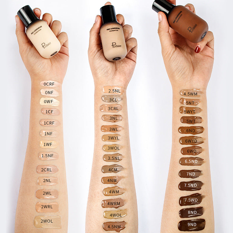 Fond de Teint Pudaier – Correcteur Naturel, Hydratant & Longue Tenue
