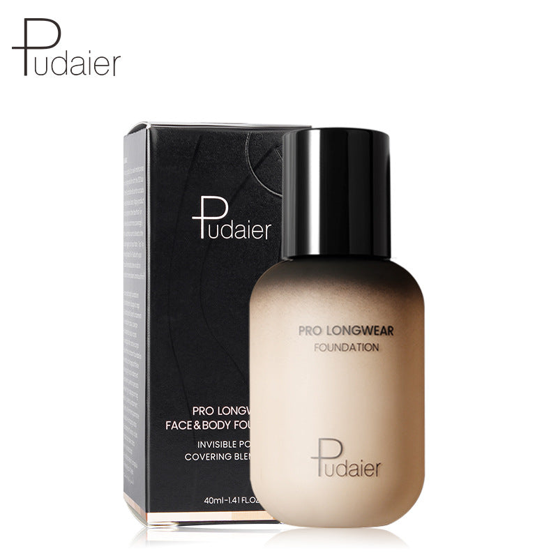 Fond de Teint Pudaier – Correcteur Naturel, Hydratant & Longue Tenue