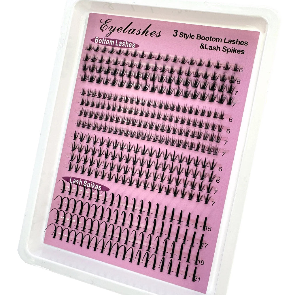 Clusters de Cils DIY – Spiky & Volume, Effet Manga & Féerique