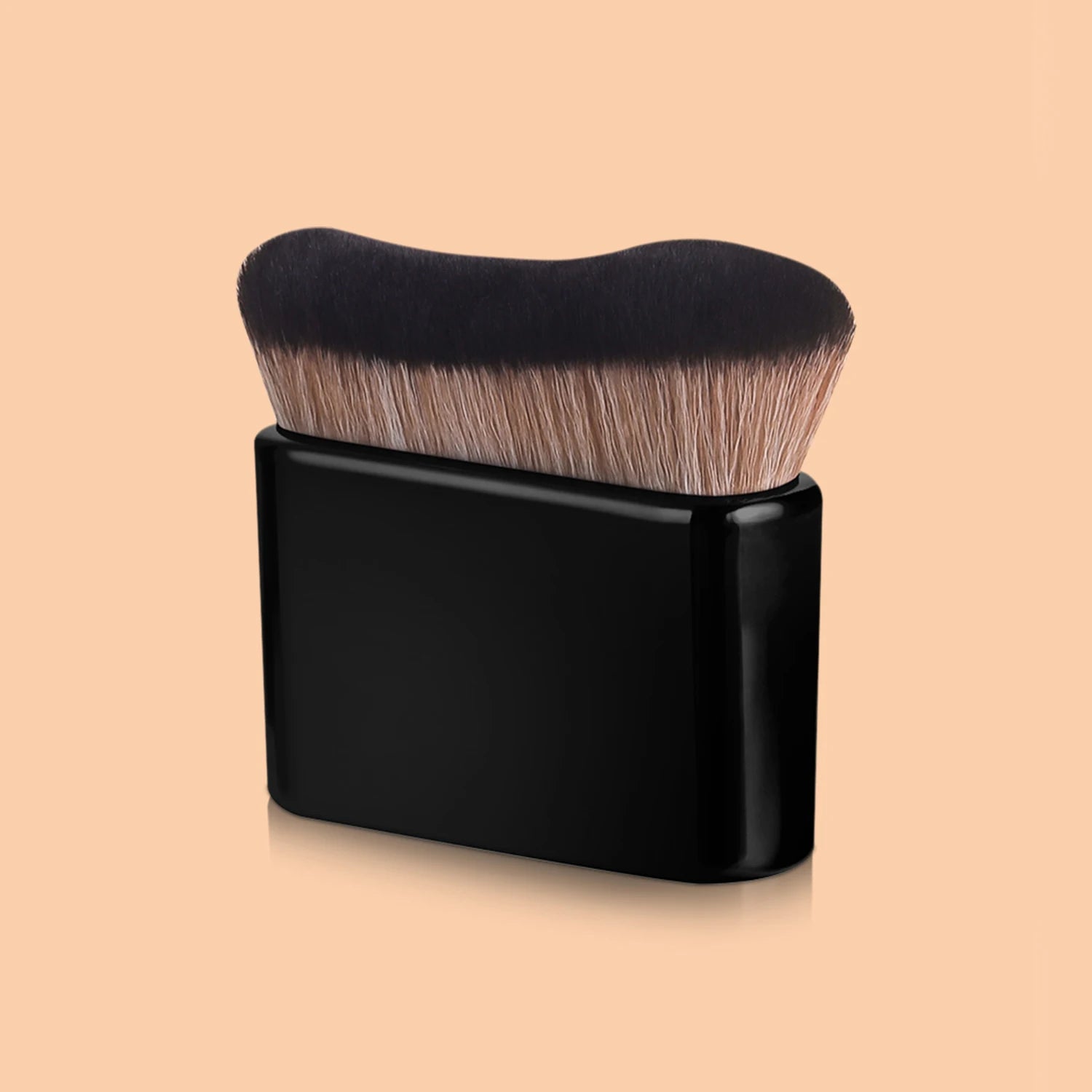 Pinceau Fond de Teint Ergonomique – Design Vague, Application Précise