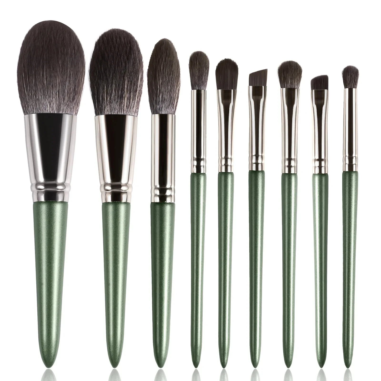 Set 14 Pinceaux Maquillage Doux & Polyvalents – Teint, Yeux & Blush
