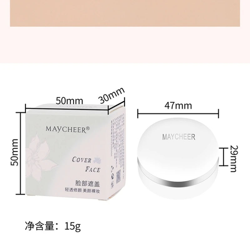 Pro Perfect Flawless Face Concealer Moisturizer Oil-control Scars Freckles Black Eye Concealer SPF30 Natural Makeup Primer 833#