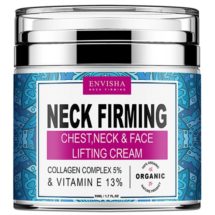 Crème Visage ENVISHA – Collagène, Acide Hyaluronique & Anti-Âge, 50ml