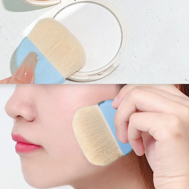 6 Mini Makeup Brush Set - Professional Portable Brushes for Foundation, Concealer, Eyeshadow, Powder, and Blush - Makeup Tools