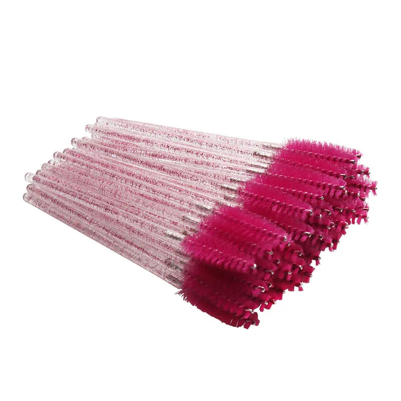 100 Brosses à Mascara Jetables – Applicateurs Cils & Sourcils