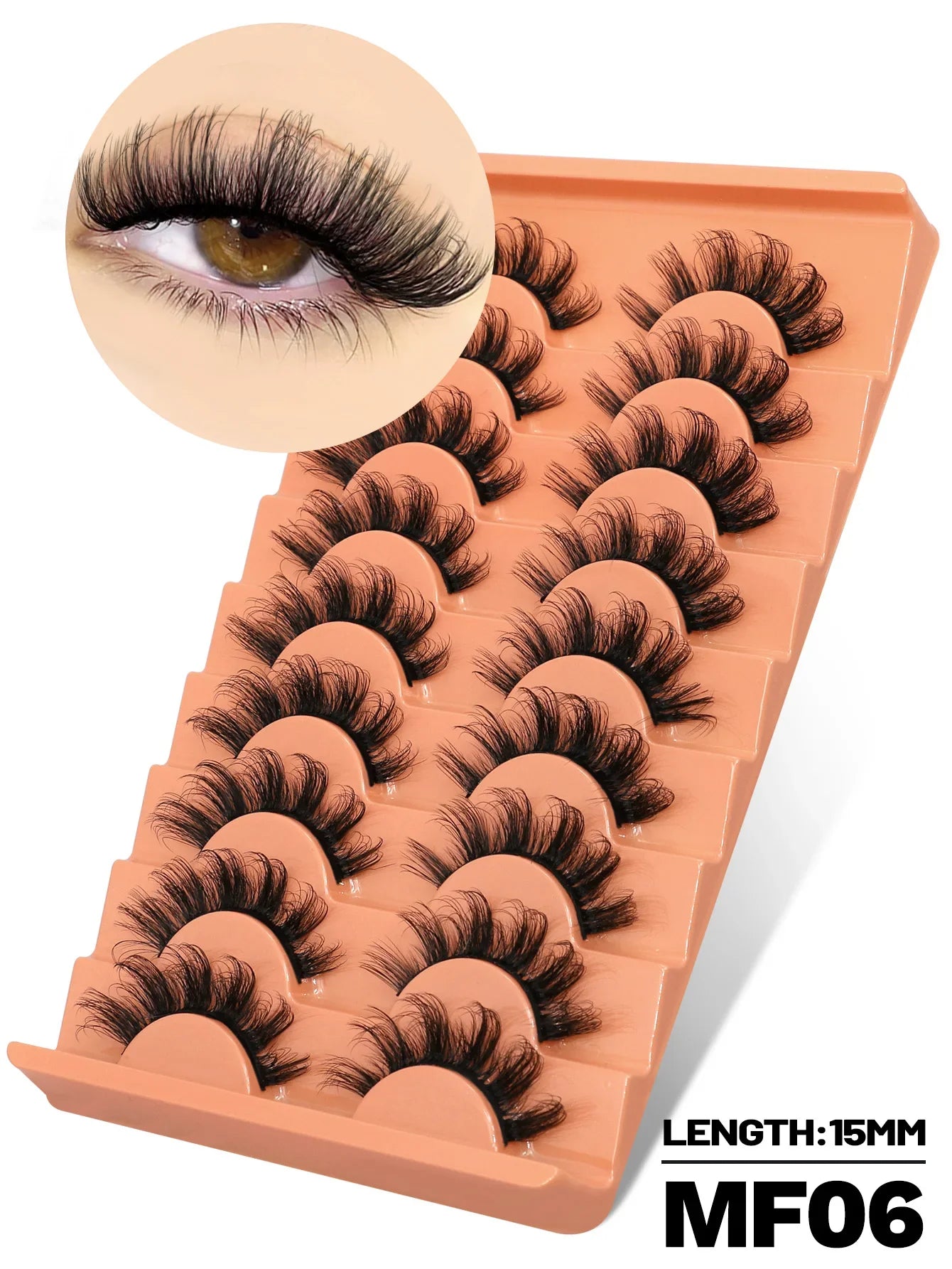 Faux Cils 3D Veltrinay – Mink Synthétique, Volume & Luxe