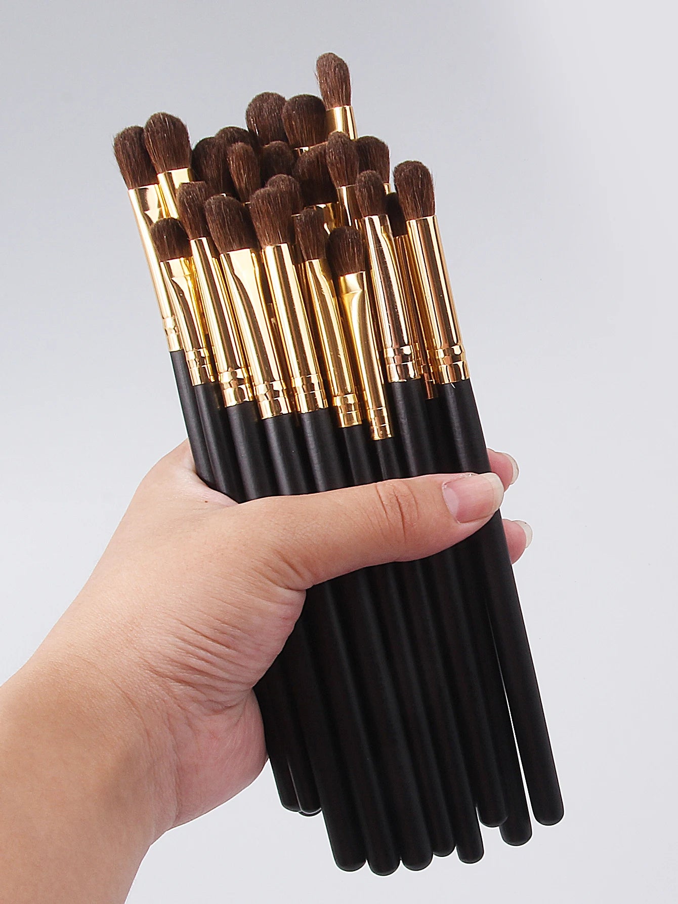 Set 28 Pinceaux Yeux Professionnels – Ombres, Contour & Highlighter