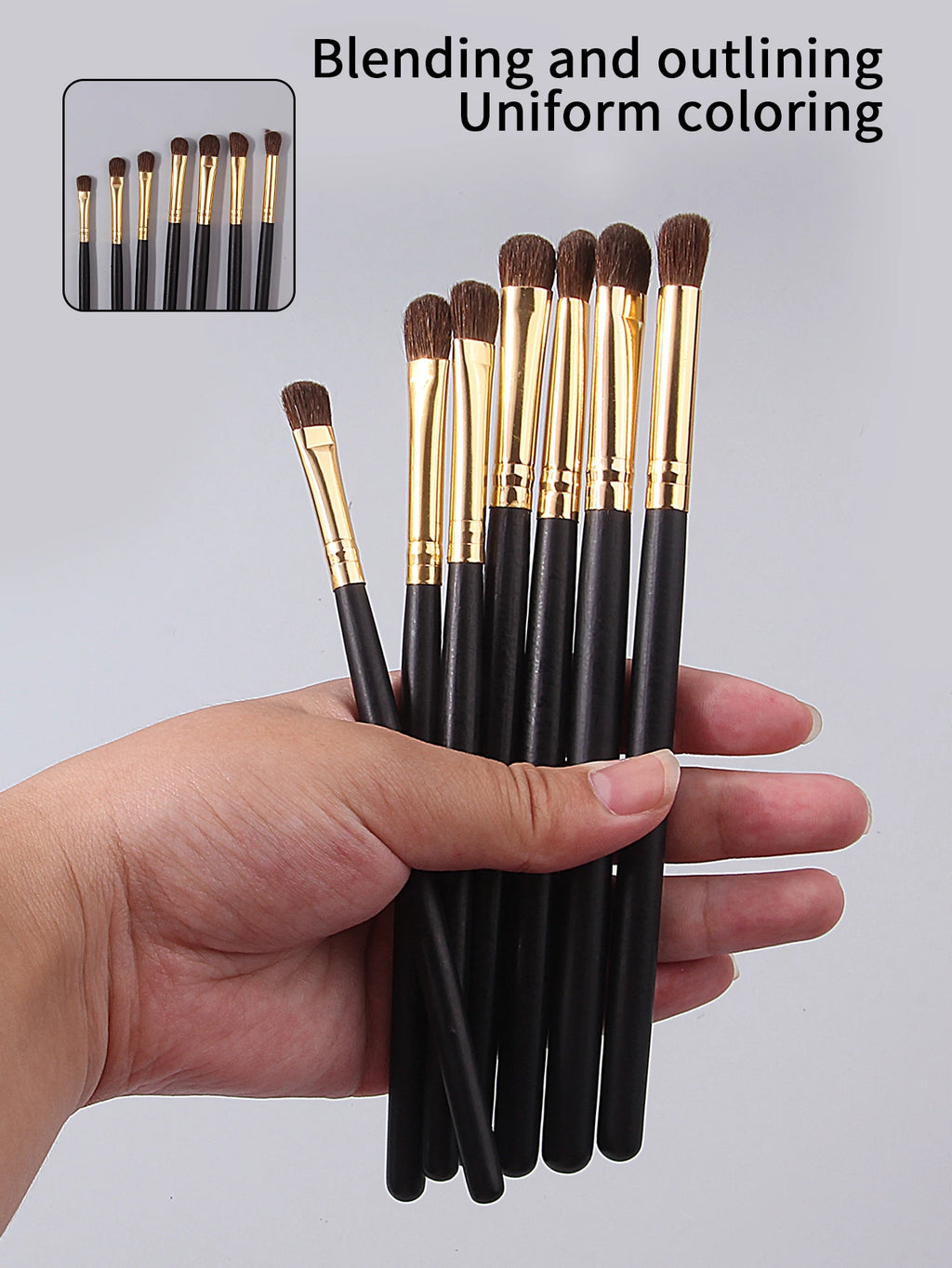 Set 28 Pinceaux Yeux Professionnels – Ombres, Contour & Highlighter