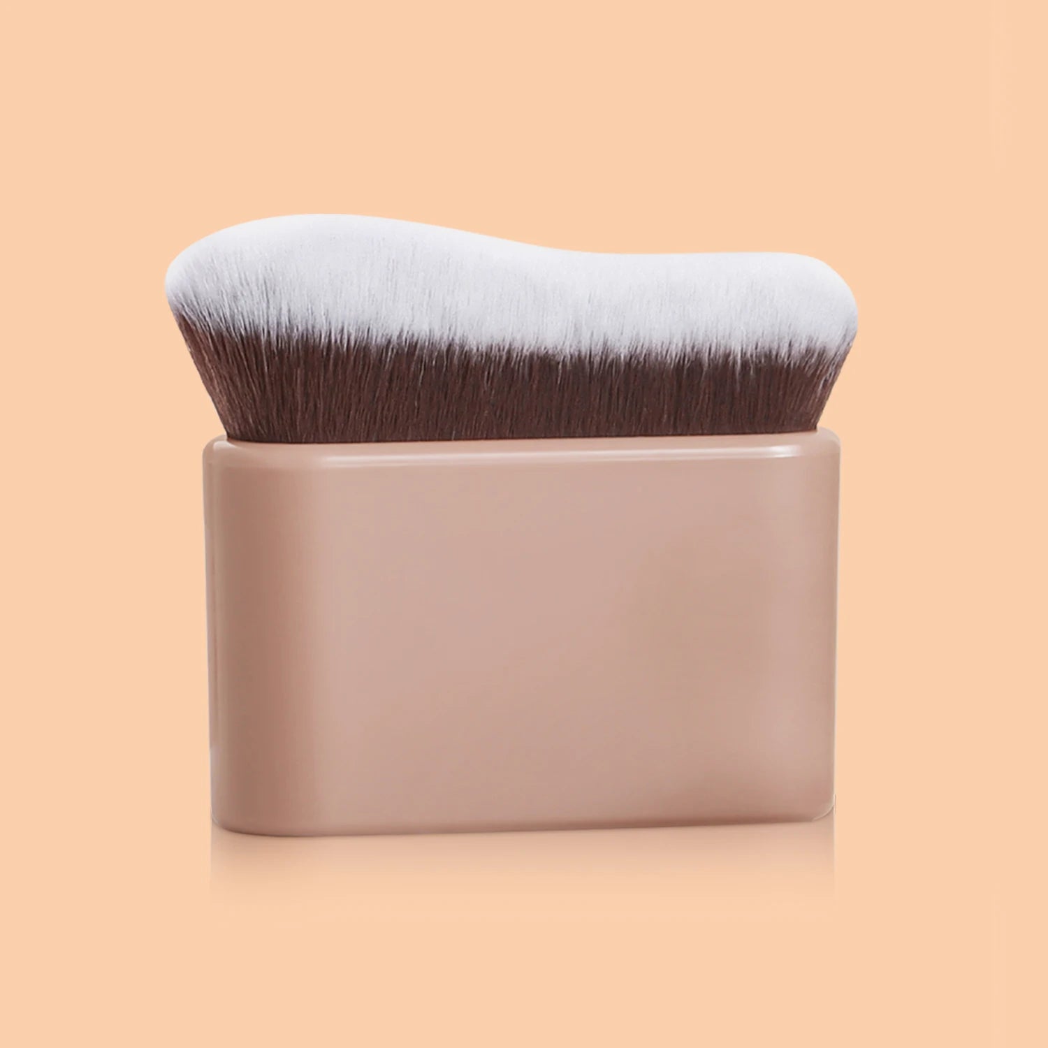 Pinceau Fond de Teint Ergonomique – Design Vague, Application Précise