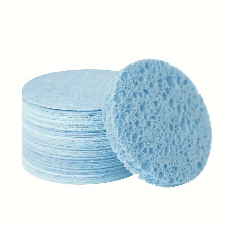 20 Éponges Visage Compressées – Nettoyage & Exfoliation Douce