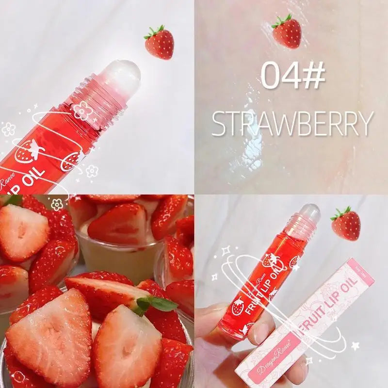 Gloss Roll-On Fruité pour Enfants & Ados – Hydratant, Non Toxique, 8ml