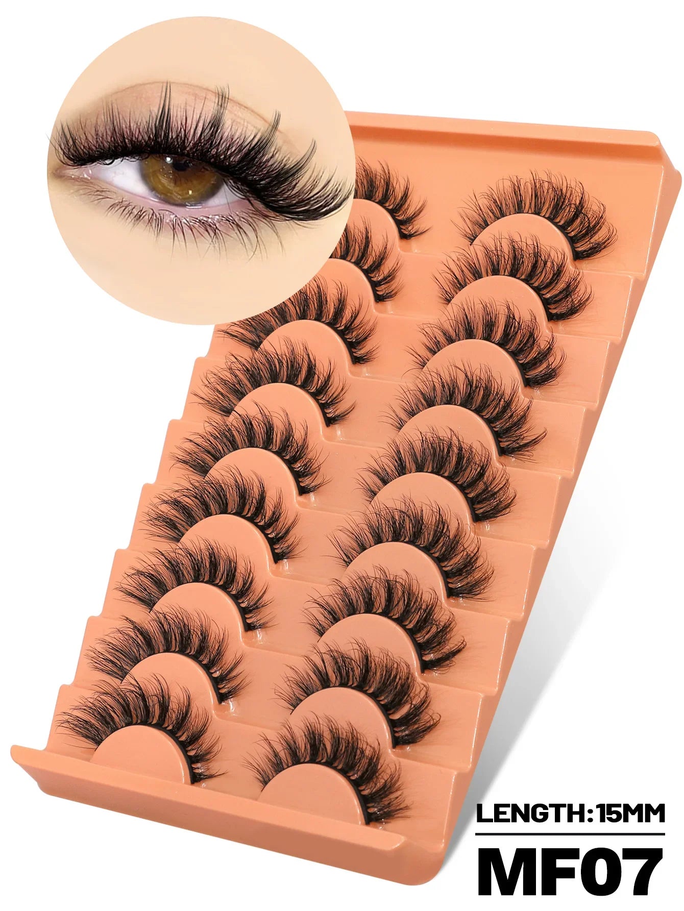 Faux Cils 3D Veltrinay – Mink Synthétique, Volume & Luxe