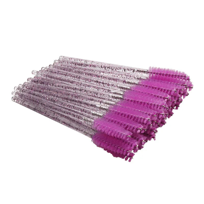 100 Brosses à Mascara Jetables – Applicateurs Cils & Sourcils