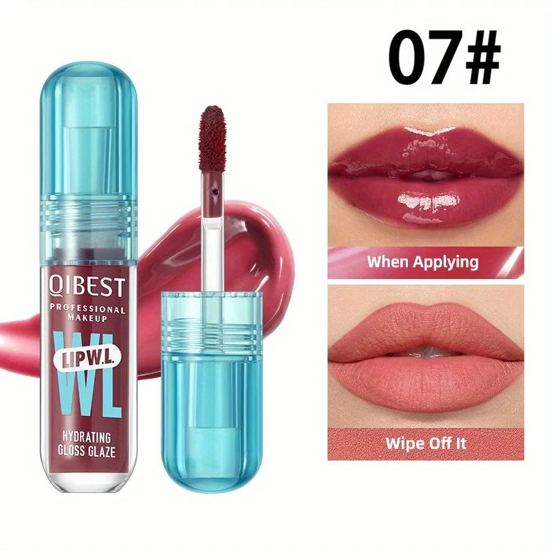 Moisturized Mirror Lip Glaze Long-lasting Color Rendering,not Easy To Fade Film-forming Water-light-sensitive Dudu Mirror