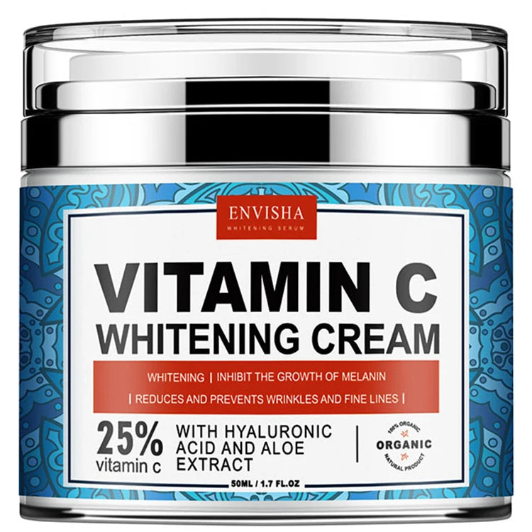 Crème Visage ENVISHA – Collagène, Acide Hyaluronique & Anti-Âge, 50ml