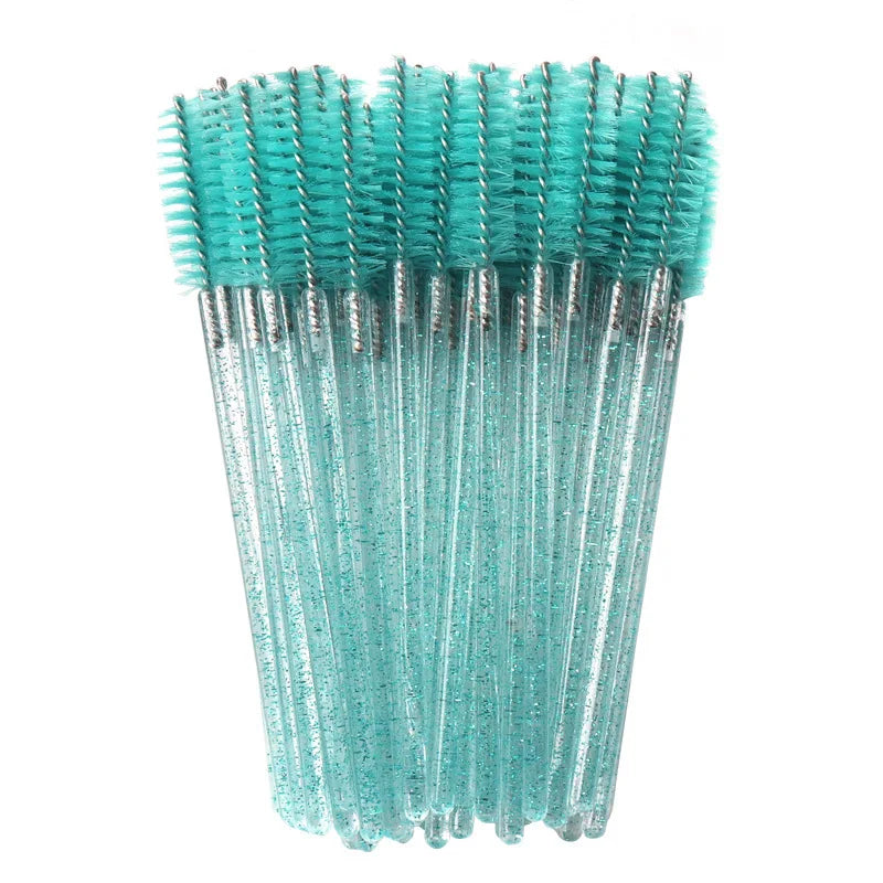100 Brosses à Mascara Jetables – Applicateurs Cils & Sourcils